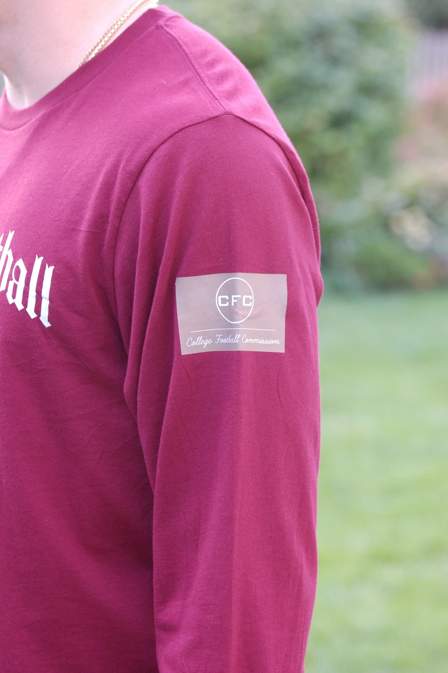 College Football University (Long Sleeve Patch))