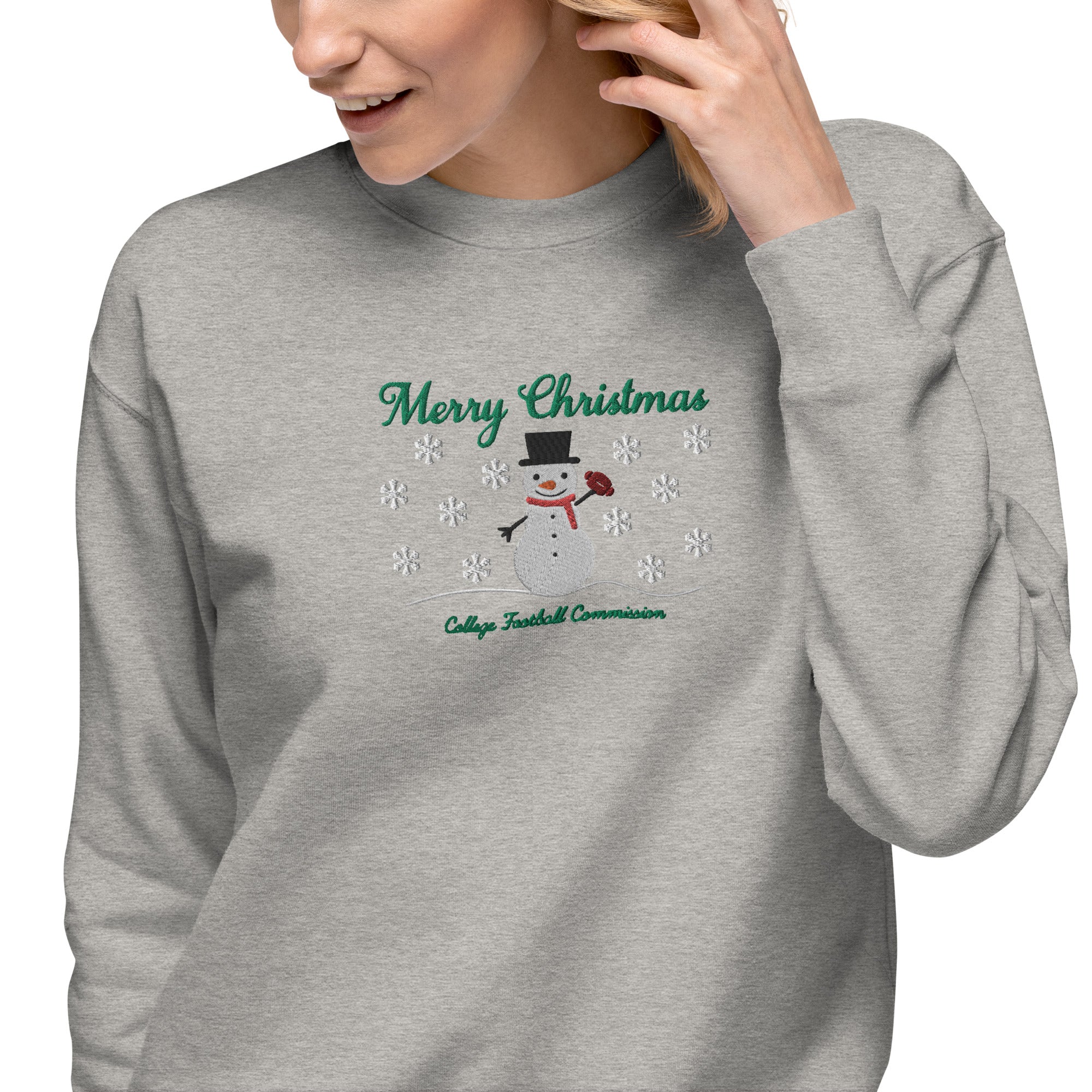 Funny college christmas sweaters sale